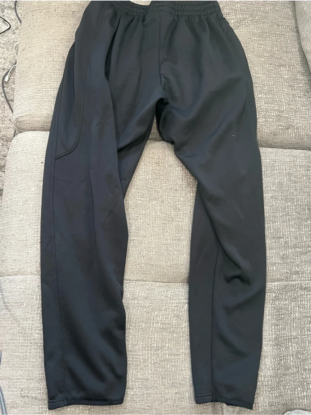 Under Armour Black Men's Athletic Joggers with Drawcord
